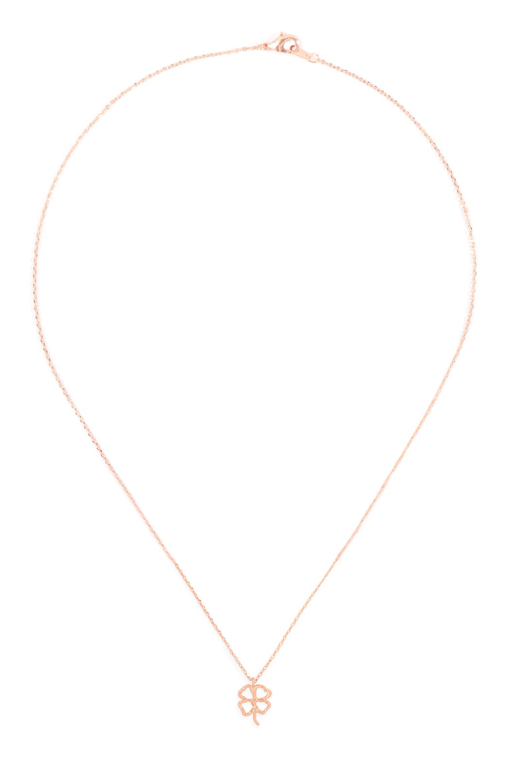 Hdnen611 - Clover Cast Pendant Necklace